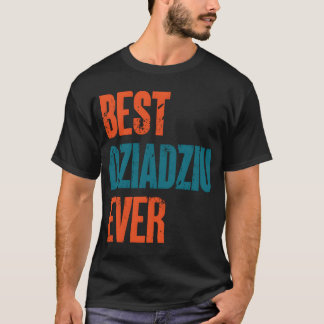 Camiseta Melhor Dziadziu Alguma Vez Da Família Padre Polonê