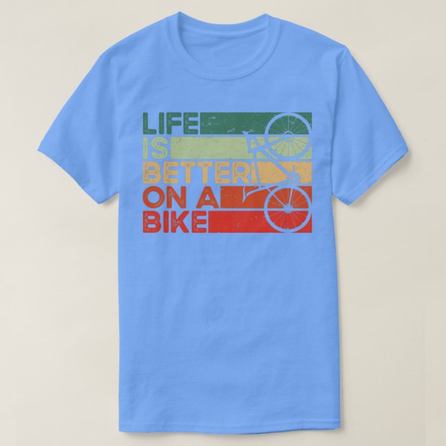 Camiseta Melhor Em Uma Bike (Frente do Design)