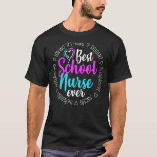 Camiseta Melhor Enfermeira Escolar Valorizar