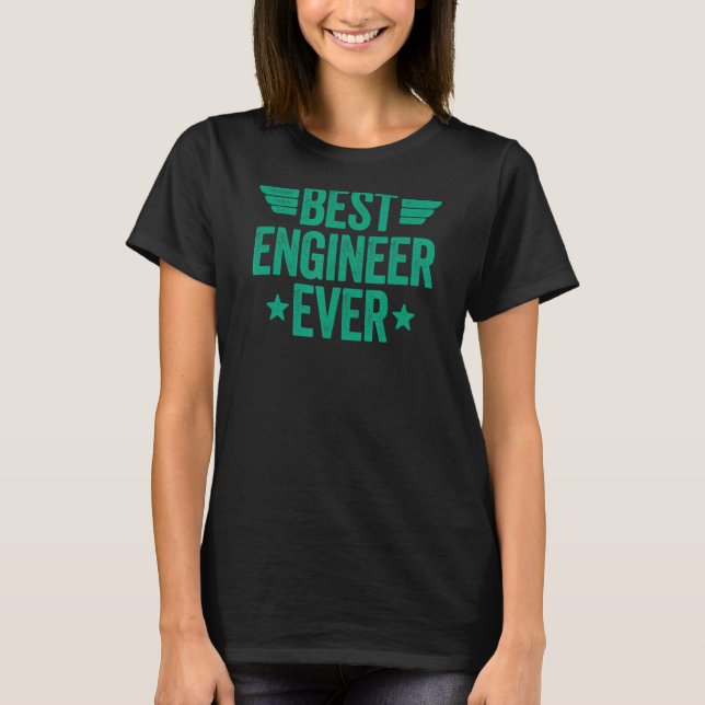 Camiseta Melhor Engenheiro 1 (Frente)