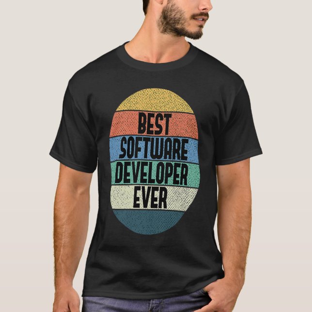 Camiseta Melhor Engenheiro de Codificação de Codificação do (Frente)