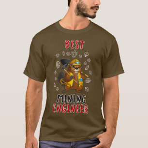 Camiseta Melhor Engenheiro de Mineração