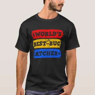 Camiseta Melhor Entomologista Caçador de Insetos do Mundo p