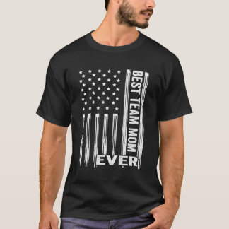 Camiseta Melhor Equipe Mamã De Esportes