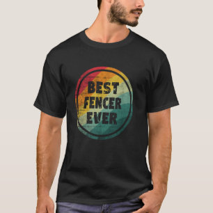 Camiseta Melhor Esgrimista de Todos os Tempos Esgrimista En