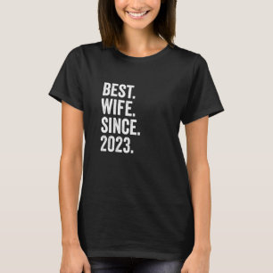 Camiseta Melhor Esposa Desde 2023 1
