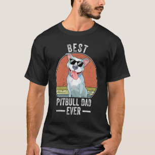 Camiseta Melhor Fantasia de Papai de Pitbull de Todos os Te