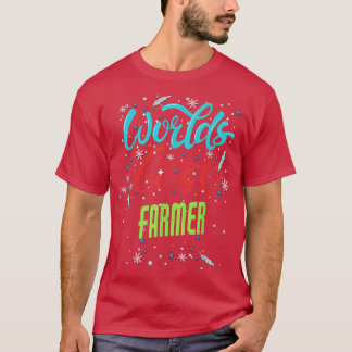 Camiseta Melhor Farmador Engraçado do Mundo