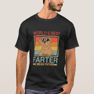 Camiseta Melhor Fartador do Mundo Quer Dizer Pai Cachorro E