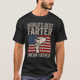 Camiseta Melhor Farter do Mundo, quero dizer Padre American