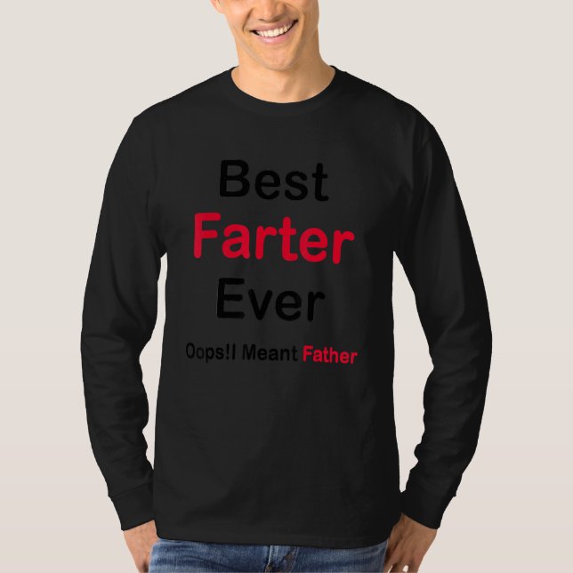 Camiseta Melhor Fazedor De Todos Os Anos, Quero Dizer Padre (Frente)