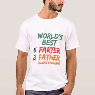 Camiseta Melhor fazendeiro/pai do mundo