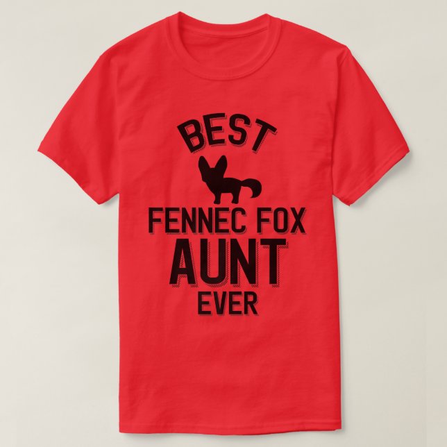 Camiseta Melhor Fennec Da Tia Ever Premium 321 (Frente do Design)