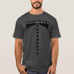 Camiseta Melhor Festa de Casamento de HomemEngraçado Bicho<br><div class="desc">Melhor Casamento Engraçado Bio Bowtie Buttons Tuxedo Casamento de Solteiro T-shirts</div>