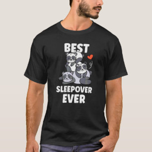 Camiseta Melhor Festa de Equipe do Sleepover Alguma Vez Da