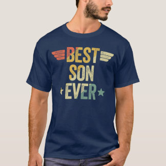 Camiseta Melhor filho de todos os tempos família amigo engr