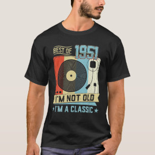 Camiseta Melhor fita de cassete retrô de 1951 que não tenho