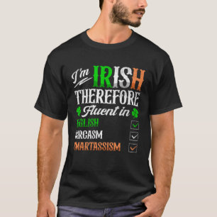 Camiseta Melhor Fluente Irlandês em Dia de São Patrício Int