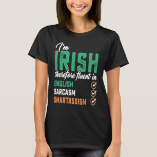 Camiseta Melhor Fluente Irlandês no Smart St Patricks
