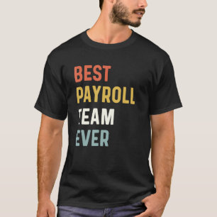 Camiseta Melhor Folha de Pagamento da Apreciação do Funcion