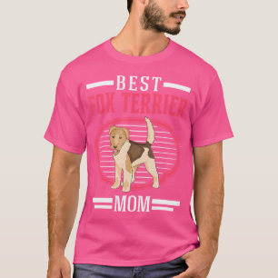 Camiseta Melhor Foxterror Mãe Fox Terrier Cabeada
