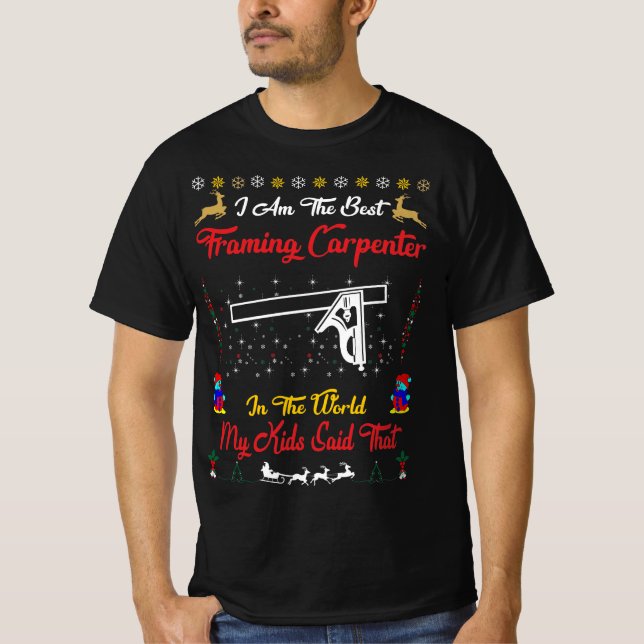 Camiseta Melhor Framing de Carpenter Natal (Frente)