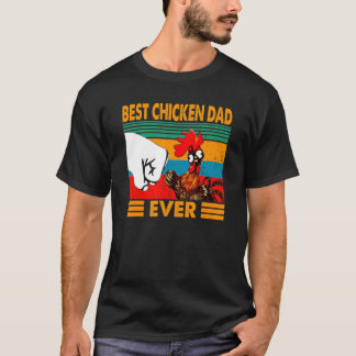 Camiseta Melhor Frango Pai Masculino Vintage de Sempre
