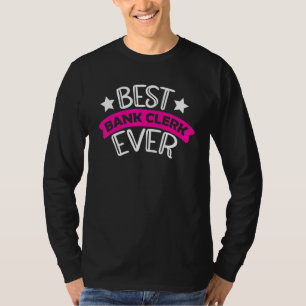Camiseta Melhor Funcionário de Banco Sempre Contador Financ
