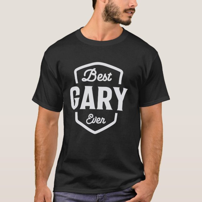 Camiseta Melhor Gary Ever Name Gary (Frente)