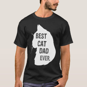 Camiseta Melhor Gato De Gato Pai De Gato De Gato De Pai De