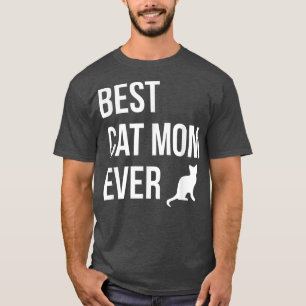 Camiseta Melhor Gato Mãe De Gato Engraçado Gatinha Gatinho