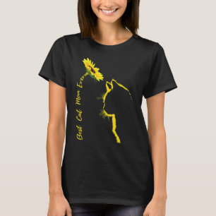 Camiseta Melhor Gato Mãe De Gato Mãe Dia de as mães De Gira