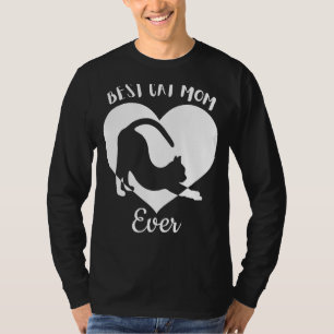 Camiseta Melhor Gato Mãe De Gatos Pretos Cujos Gatos Pretos