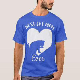 Camiseta Melhor Gato Mãe De Gatos Pretos Cujos Gatos Pretos