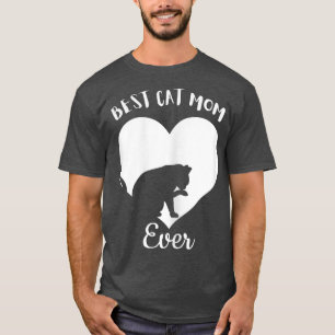 Camiseta Melhor Gato Mãe De Gatos Pretos Cujos Gatos Pretos