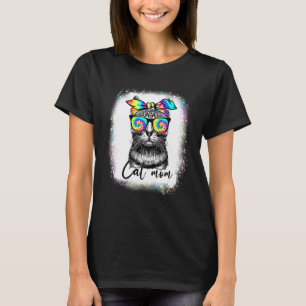 Camiseta Melhor Gato Mãe De Ti Tie Dye Mamãe C