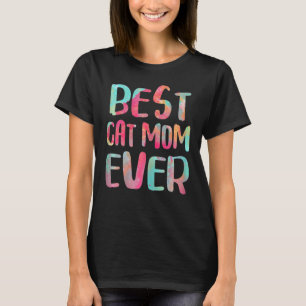 Camiseta Melhor Gato Mamãe Já Gata Mamãe Dia da Mãe