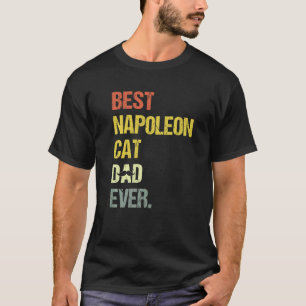 Camiseta Melhor Gato Napoleão Pai do Gato