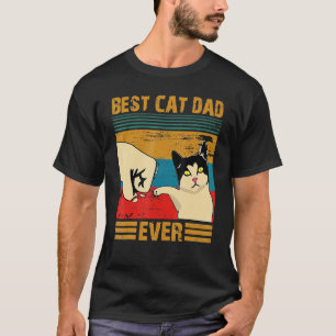 Camiseta Melhor Gato Papai de Todos os Tempos Bump Fit Gato