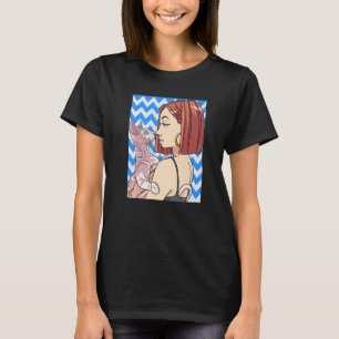 Camiseta Melhor Gato Sphynx Mãe Gatinha Gatinha