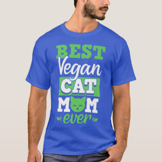 Camiseta Melhor Gato Vegan Mãe Alguma Vez Ética Pro Vegan A