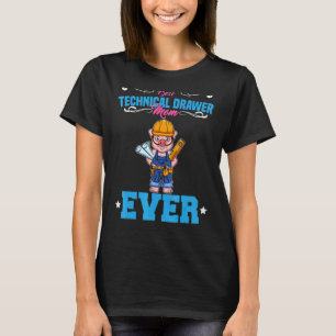 Camiseta Melhor Gaveta Técnica Mamãe Sempre Engraçada Arque