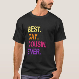 Camiseta Melhor Gay Primo Ever Gay Lgbtq Bissexual Lgbtq Pr