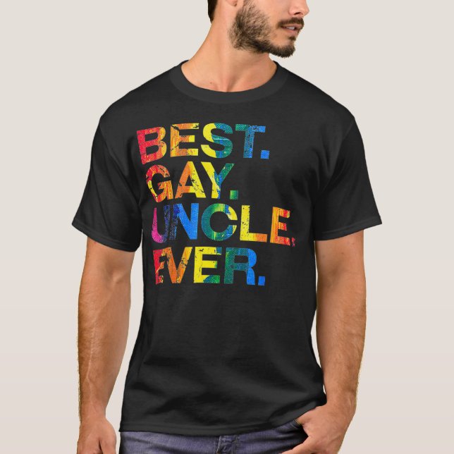 Camiseta Melhor Gay Tio Nunca Gay Igualdade de Gênero Engra (Frente)