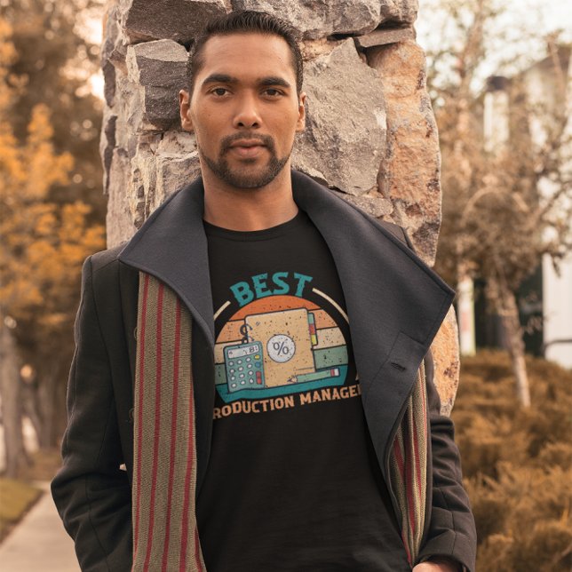 Camiseta Melhor Gerente de Produção - UPM Retroativo (Criador carregado)