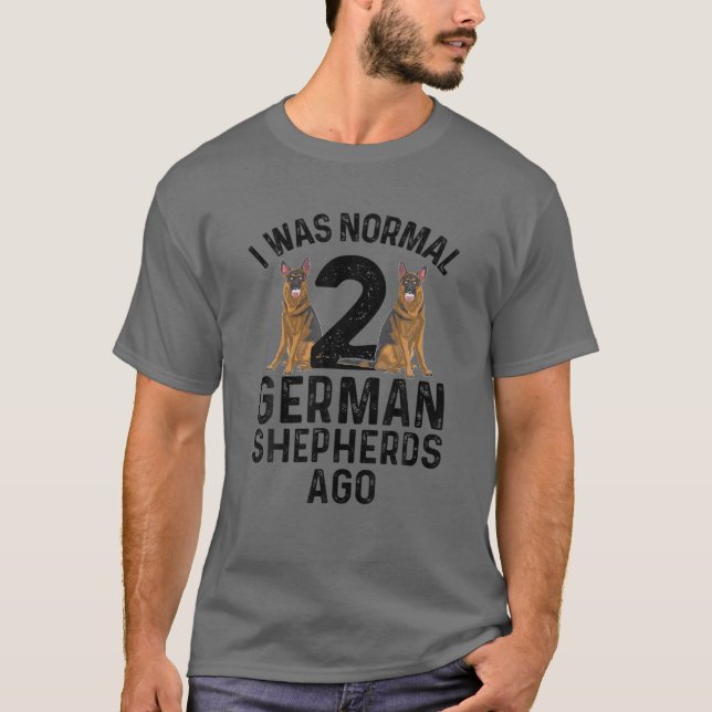 Camiseta Melhor German shepherd de Arte Mulheres Cachorro A (Frente)