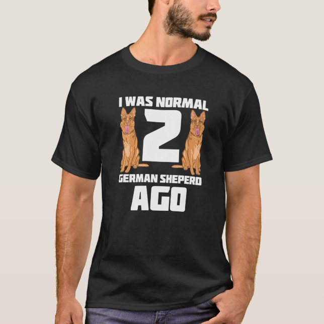 Camiseta Melhor German shepherd de German shepherd 1 (Frente)