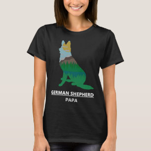 Camiseta Melhor German shepherd do Mundo
