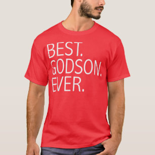 Camiseta Melhor Godson Nunca Mais Engraçado Dotado Padrões 