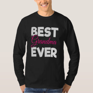 Camiseta Melhor Gráfico da Avó Nona Nunca Bonita